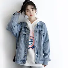 春向けのフィットデニムジャケット【レトロスタイル・カジュアル・女性用】