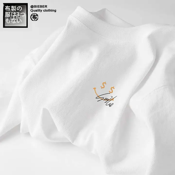 白色 Tシャツ メンズ 半袖 夏用 メンズ コットン 日系 スタイル インナーシャツ
