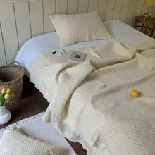 シンプルで上品な無地ベッドカバー【高密度・お肌に優しい・キルト加工・三点セット】（セットアップ対応）