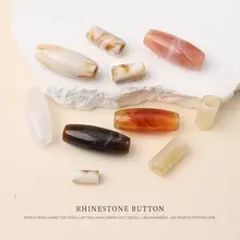 アクリルグラデーション大穴ビーズ【DIY用・水着やスカート、靴ひもに最適】