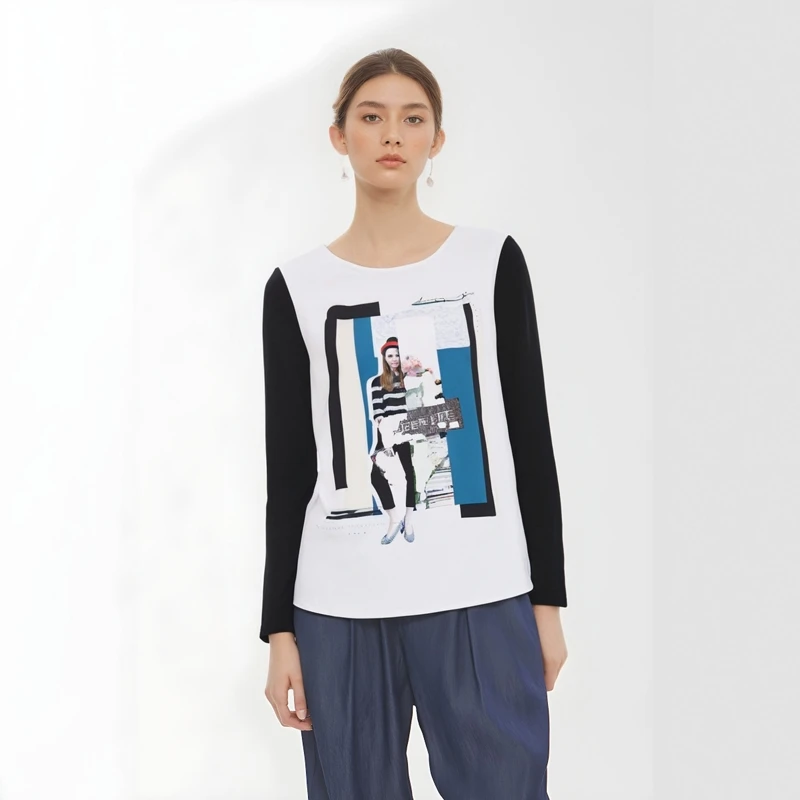 春コーデの基本を徹底解説｜コントラストカラーTシャツで自然なスタイルを実現