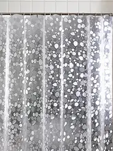 万美隆防水防カビトイレシャワーカーテン
