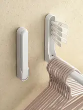 バルコニー用 折りたたみ式衣類収納ラック【穴あけ不要・多機能・省スペース】