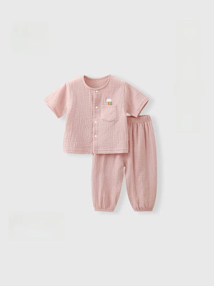 1歳 寝る 時 に おすすめ の 薄手 綿100％ セットアップ 服装