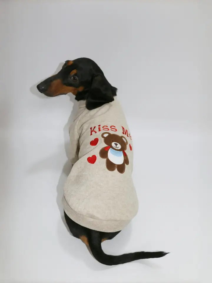 春秋用ペットウェア【薄手・ラウンドネック・犬用・小型犬対応】