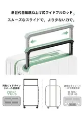 高級感あふれるトラベルキャリーケース【20インチ・幅広・男女兼用】（セットアップ対応）