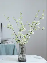 雪柳風の造花ブーケ【インテリア・プラスチック製・家庭用】