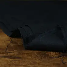 洗練されたデザインの厚手リネンワンピース【アンティーク風・無地・水洗い可能】