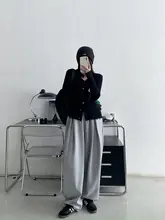 毛羽立ちデザインのフィット感ある長袖ニットカーディガン【春秋用・ラフなスタイル・ゆったりシルエット】