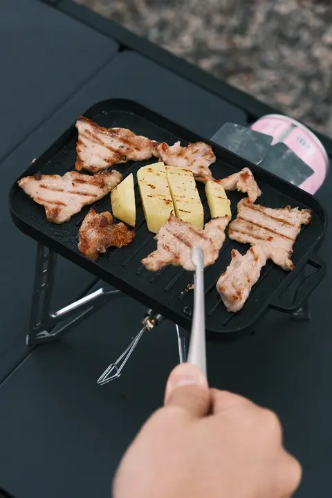Fire-Maple フライパン 鋳造アルミ ノンスティック 軽量 コンパクト キャンプ アウトドア トレッキング バーベキュー