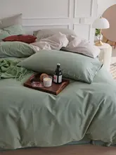 北欧デザインの加厚全棉ベッドリネン【四点セット・冬用・暖かさ】（セットアップ対応）