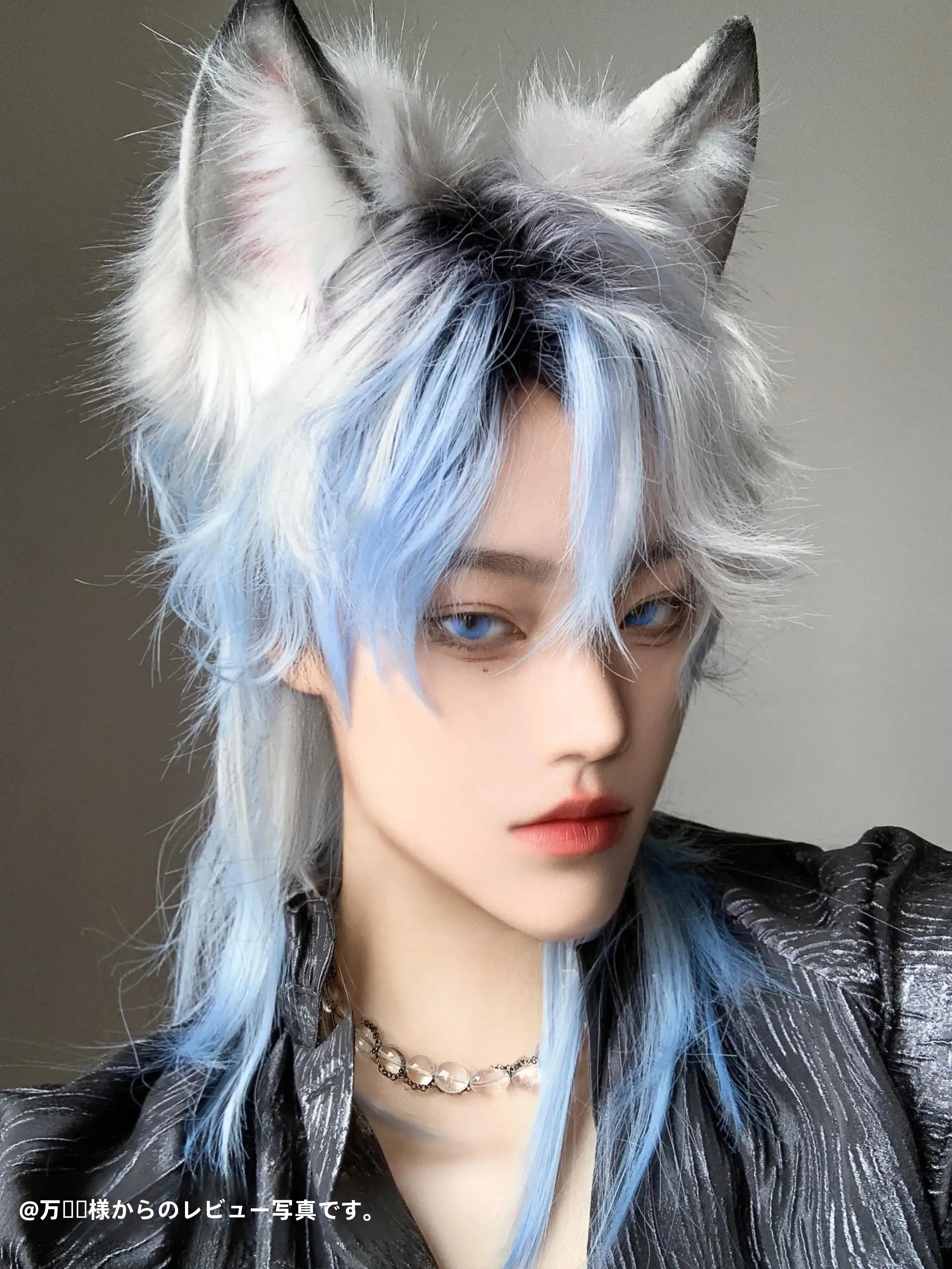 可愛い妖怪風獣耳ヘアバンド：グレー・ホワイト・黒狼耳のデザインと実用性解析