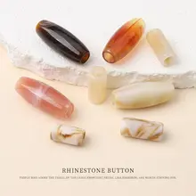 アクリルグラデーション大穴ビーズ【DIY用・水着やスカート、靴ひもに最適】