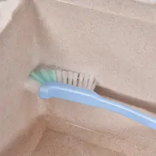 キッチン用排水口クリーナー【長柄ブラシ・角度付き・水切り槽用】
