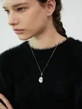 高級感ある天然バロックパールネックレス【軽やかなおしゃれなデザイン】