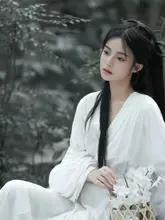白色の漢服 訪問着【魏晋風・武侠スタイル・日常使用】