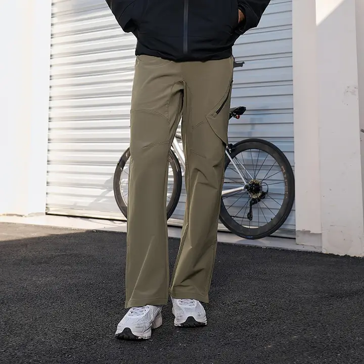 UZIS アウトドア登山用 動きやすい防水パンツ【速乾・厚手・ゆったりデザイン】