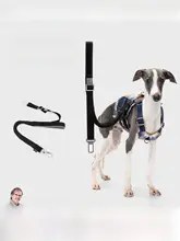 車用伸縮犬用安全ベルト【ペット用・固定リード・便利ツール】