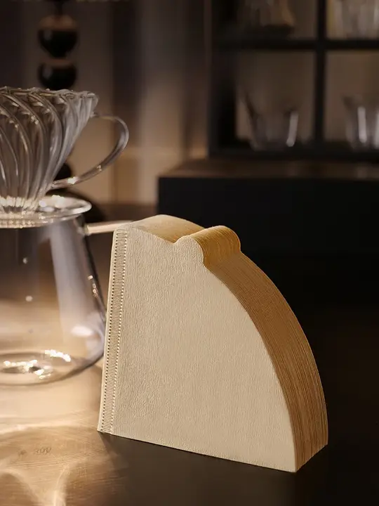 V60用ドリップコーヒーフィルター【家庭用・V型コーン・ドリップ式】