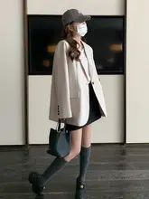 韓国風 小柄女性用 カジュアルジャケット【春秋・シルエット・上質】