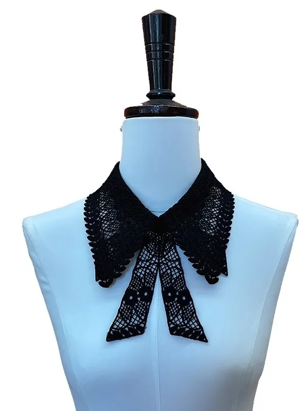 レース刺繍のファッション襟：韓風デザインで日常のスタイルをアップデート