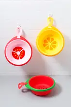 プラスチック製カートゥーンフルーツ洗面器【赤ちゃん・子供用・かわいいデザイン】