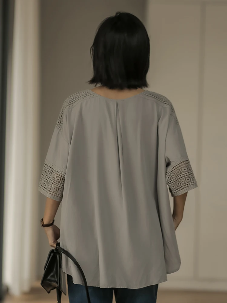 春コーデ レディース 完全ガイド｜通勤に最適なレース切替Tシャツの着こなし術