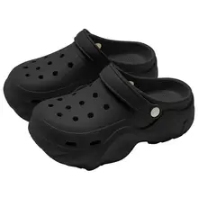 厚底ドングリシューズ【夏用・ビーチスタイル・包頭デザイン・極上の柔らかさ】