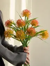 高級感ある針垫花の造花【リビング・テーブル装飾・フォトプロップ】