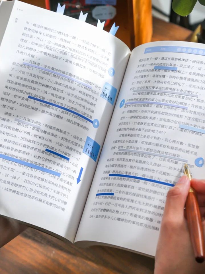 カラフルメモシール【全粘着・学生用・ドット型・インデックスラベル・数字付き】