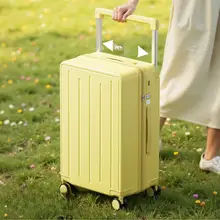 多機能キャリーバッグ【幅広の伸縮ハンドル・旅行用・パスワードロック対応】