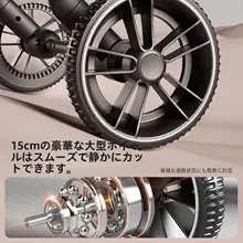 軽量折りたたみ式ショッピングカート【四輪・万向きホイール・家庭用・耐久性あり】