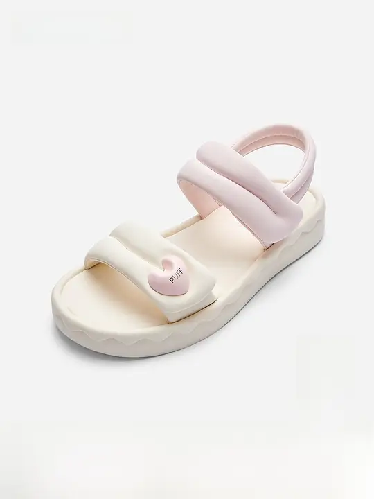 女の子用サンダル【夏用・シンプルデザイン・防滑・快適】