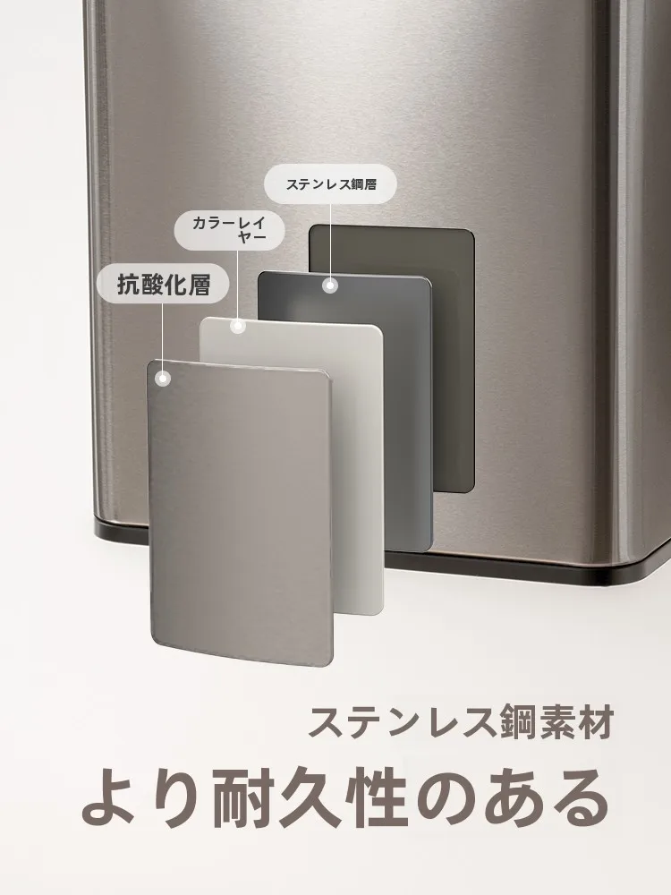 Lazy Corner 壁掛け式キッチンゴミ箱：フタ付き長筒形で腰を曲げずに使えるキッチンスペースの最適解