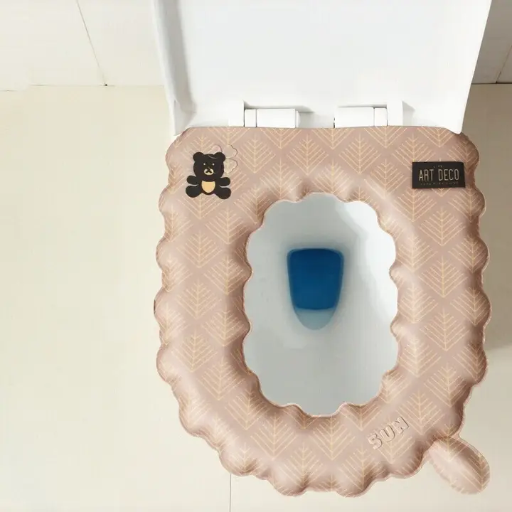 EVA製 防水トイレ座面カバー【冬用・洗浄不要】