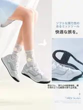 361° 通気性のあるメッシュ素材のスポーツシューズ【薄底・女性用・カジュアルデザイン】