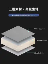 折りたたみ式お昼寝マット【防潮・屋内外兼用・携帯用・シングルサイズ】