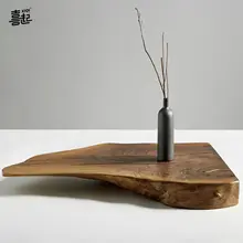 シンプルで創造的な無垢材茶盤【家庭用・乾燥浸水用】