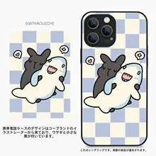 イラストレーターとのコラボレーションによるスマホケース【うさぎデザイン・iPhone、Huawei、Xiaomi、Vivo、Oppo対応】