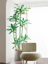 フェイクツリー 室内用の装飾植物 北欧スタイル 高級リアルなグリーンプラント