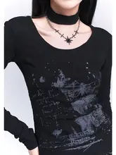ホワイト長袖Tシャツ【レディース・春秋用・シンプルデザイン】
