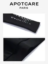 APOTCARE レディース 長袖分体水着【黒・温泉用・保守的デザイン】