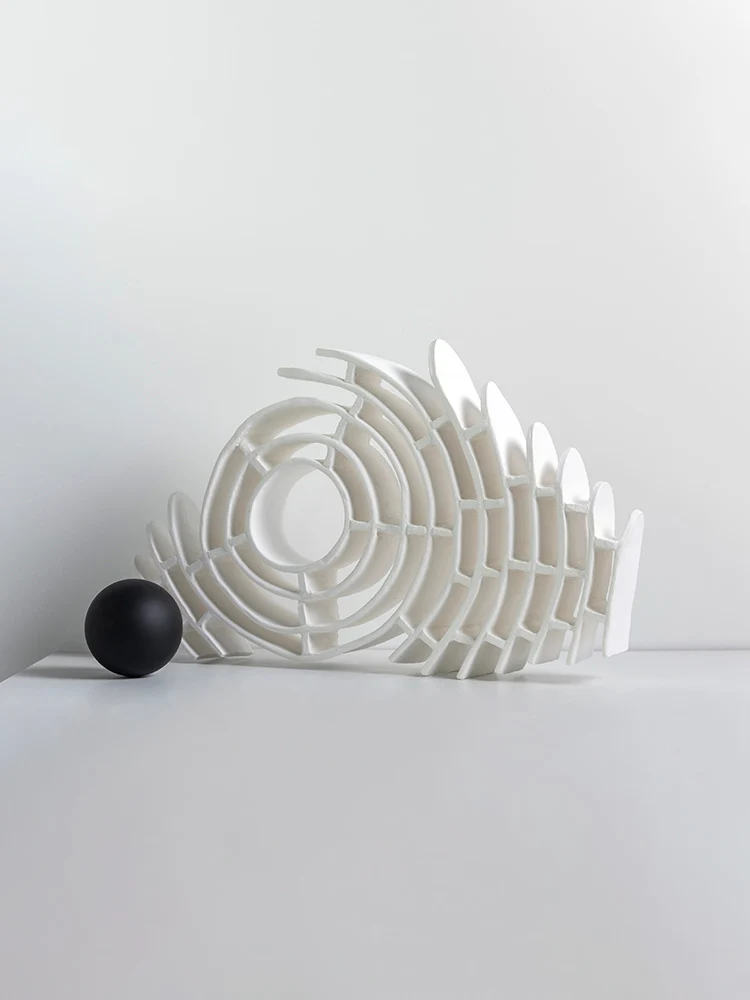 3Dオブジェクトとは？DNNNI年輪デザイン陶器製インテリアオブジェの実際の用途と特性