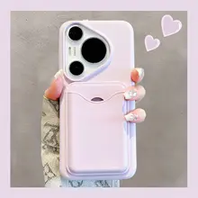 液体シリコンカードホルダー付きマグネット式スマホケース【全包・衝撃吸収・華為対応】