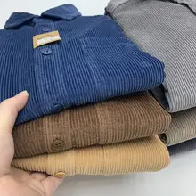 長袖シャツジャケット メンズ コーデュロイ 綿100% 厚手 アメカジ ヴィンテージ ゆったり カジュアル 秋冬