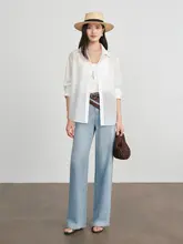 洗練されたデザインのベーシックシャツ【通勤用・女性用・クラシックなシルエット】