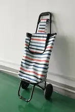便利な折りたたみ型買い物カート【軽量・高齢者向け・手引き式】