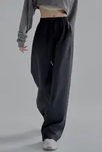 万有引力博物館 レディース秋用パンツ【ワイドレッグ・ストレート・ルーズフィット】