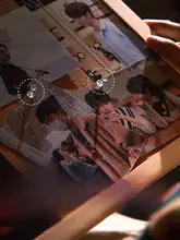 DIYフォトフレーム付きコルクボード【結婚式・イベント装飾用・ウッドスタイル】