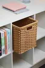 ラタン風 組み合わせ収納ボックス【クローゼット内・おもちゃ整理・デスク用】